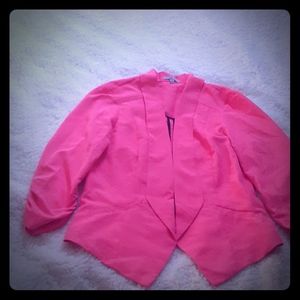 hot pink blazer